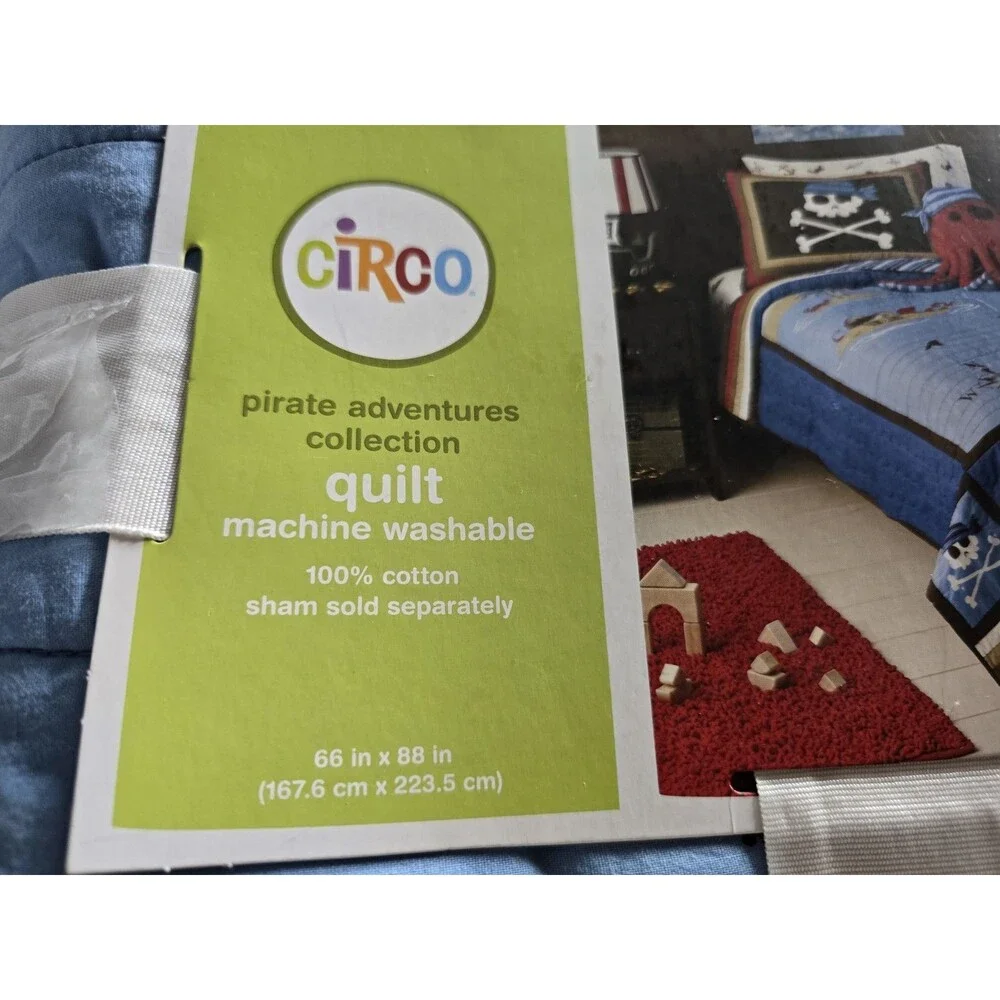 Circo Pirate Adventure Twin Quilt 88